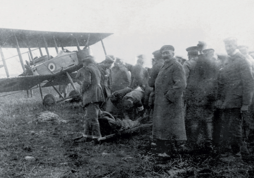 FB5 and Gilbert surrounded by German soldiers